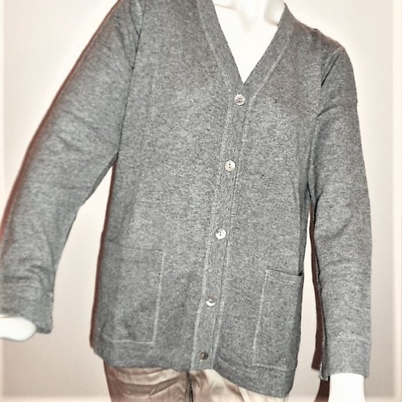 100% CASHMERE JACKETS SWEATERS BEUTLER WITH POCKETS NWT - Picture 1 of 2